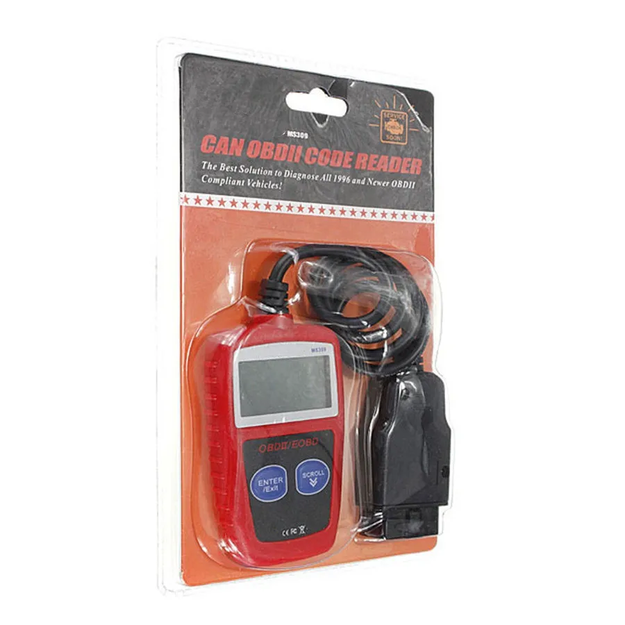 Best Quality Professional Diagnostic-Tool MaxiScan MS309 OBD2 OBDII Scanner Code Reader Car MS 309 OBD 2