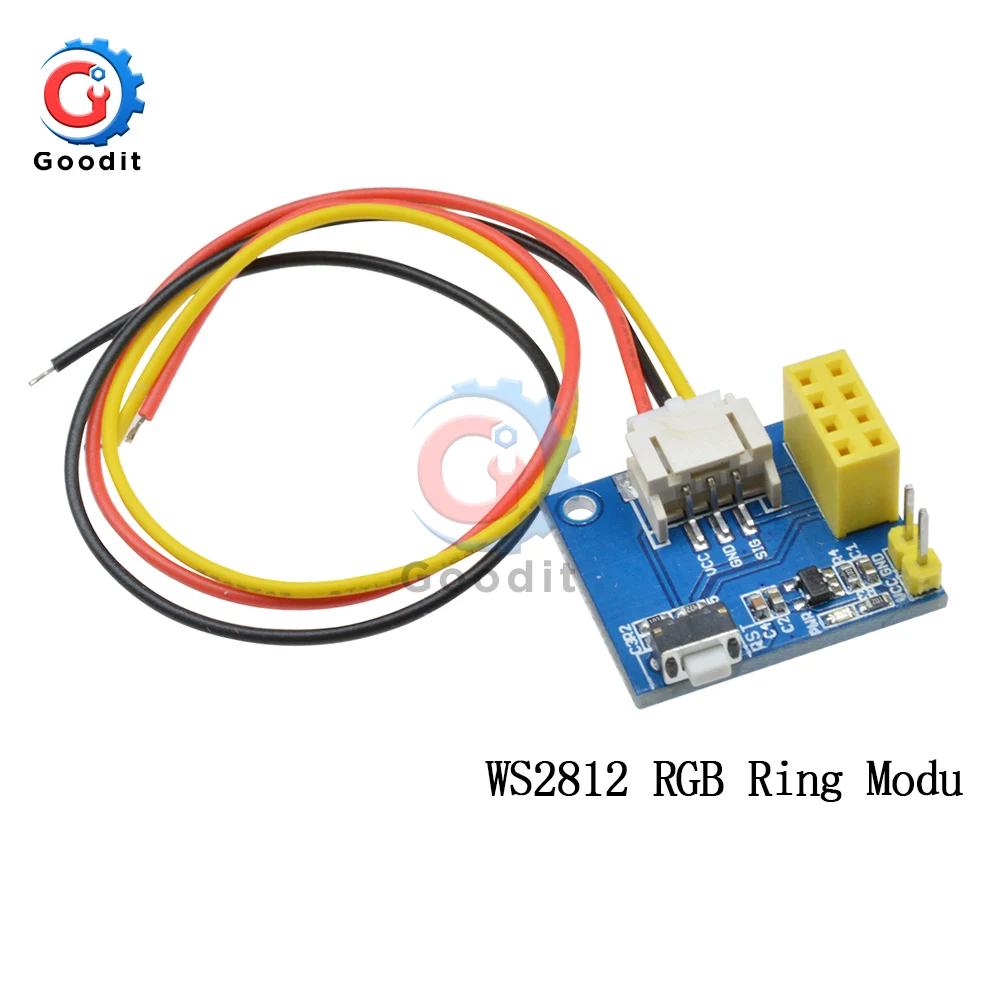 8-bitowy kanał WS2812 5050 RGB 8 LED wbudowany w pełny kolorowy pasek z płytą rozwojową płyta sterownicza dla Arduino 8 kanałowy