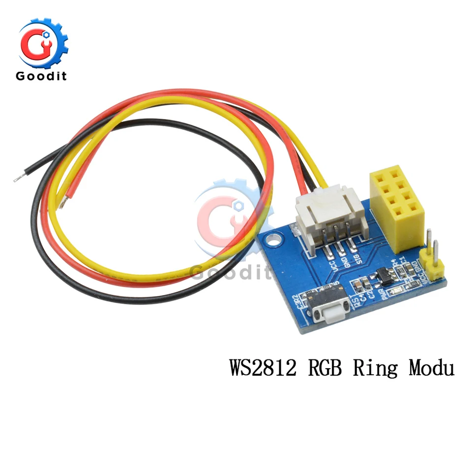 WS2812 5050 RGB LED Lamp Panel Module 5V 8-Bit Rainbow LED Precise for