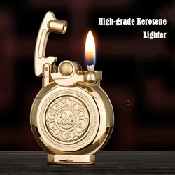 Unusual Kerosene Lighter Flint Fire Starter Gasoline Vase Rocker Cool Cigarette Lighters Gadgets For Men Lighter Assortment