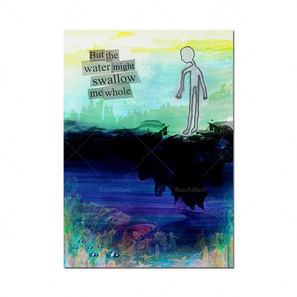 Inspirational creative poster-