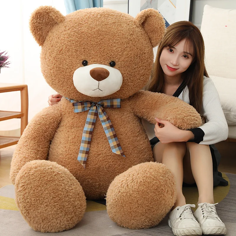 Giant  Bear Plush Doll Soft Stuffed Animal  Bear Plush Toys Girls Valentine Lover Birthday Gift