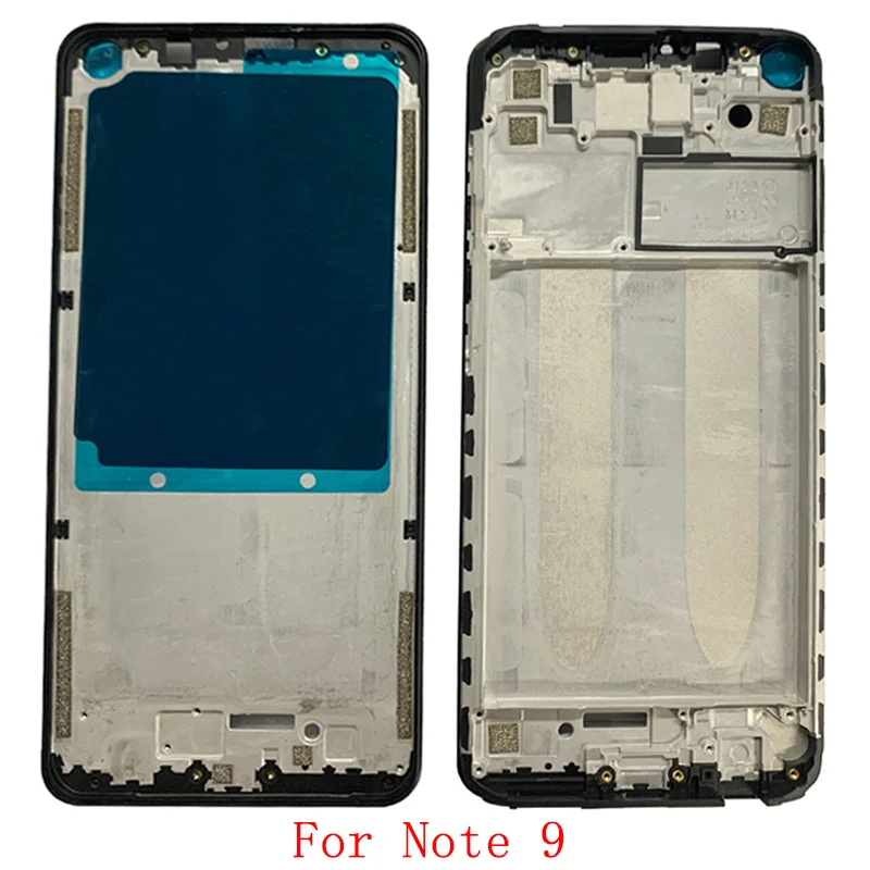 Housing Middle Frame LCD Bezel Plate Panel Chassis For Xiaomi Redmi Note 9 9S 9Pro Phone Metal Middle Frame Replacement Parts