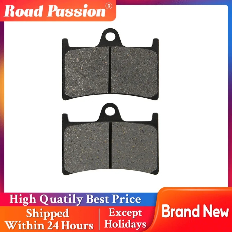 Road Passion Motorcycle Front Brake Pads For YAMAHA XJR1300 XJR 1300 XV1700 XV 17000 Road Star Silverado Spoke Wheel  XV17 XV 17