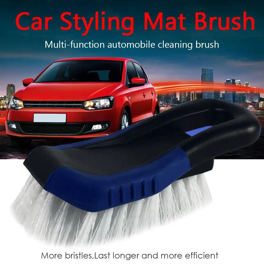 Car Styling Mat Brush Carpet Tire Cleaning Brush Multifunction Auto Care Detailing Cleaner Brush Dusting Washing Tools