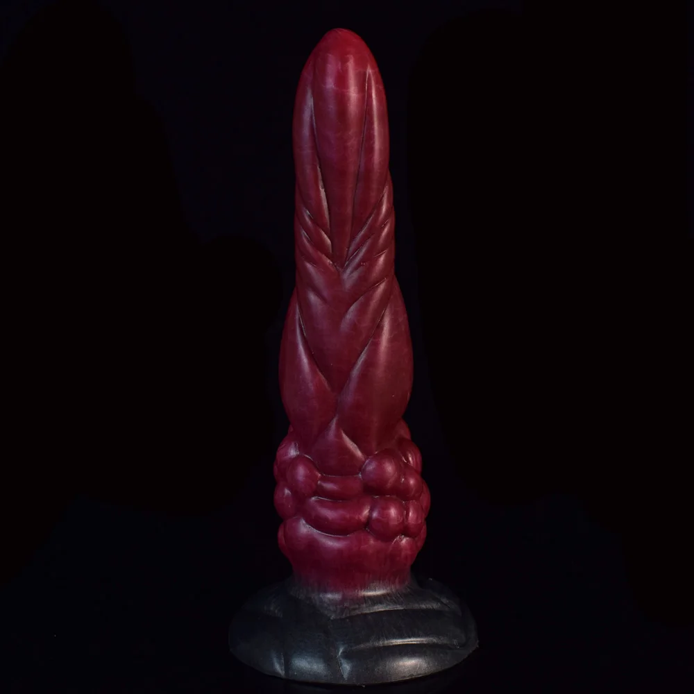 NNSX Tumour Penis Irregularity Realistic Dildo Stimulating Glossy Snow Beef Silicone With Suction Cup Anal Toys Gay Sex Shop