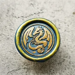 flying dragon Wax Seal Stamp Bone Dragon Seal Stamp Custom Wax Stamp head for wedding Sealling Wax Sellos Wood Handle stamps