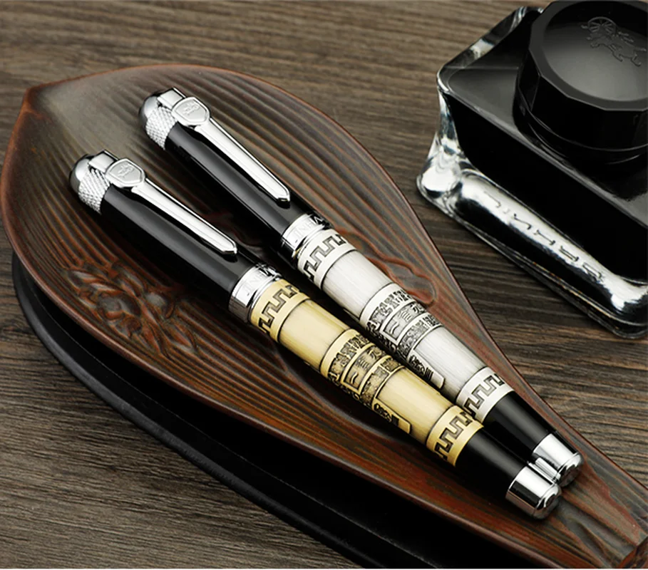 Fountain Pen Jinhao High Quality Ink Pen Business Office Supplies Write Word Pens Gift Feather Calligraphy pen Luxury pluma