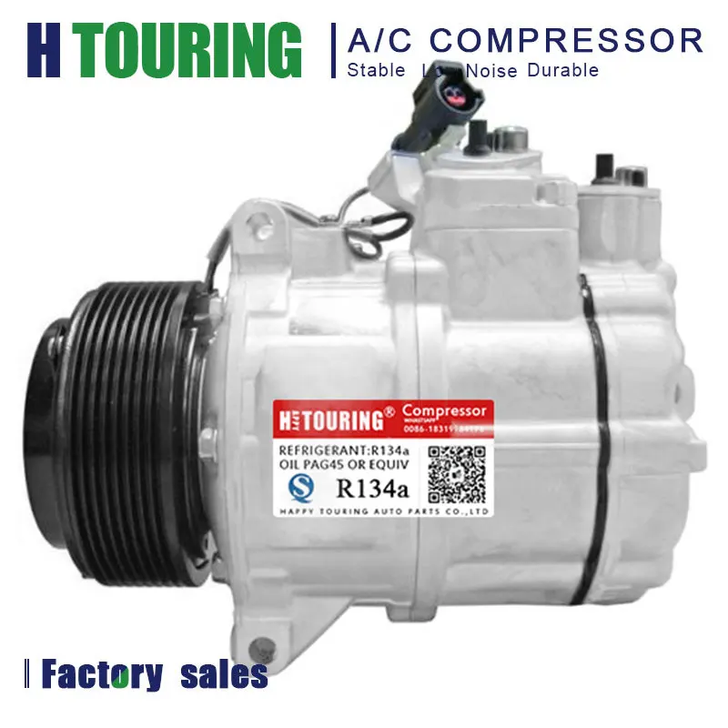 

PXV16 AC Compressor for Land Rover Range Rover III 3.6 L322 JPB500220 JPB500221 LR012801 LR020449 7H4219D623AB 7H4219D623AC