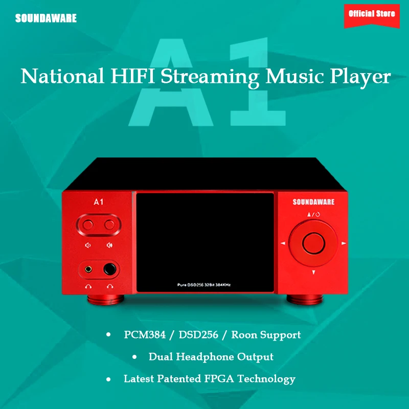 

Soundaware A1 national multifunctional streaming music player Roon DLNA Airplay SD card DSD256 PCM384