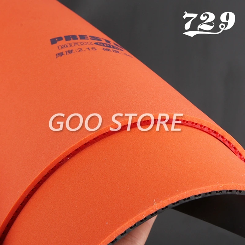 الصداقة 729 بريستو ماكس سبين سبيد تنس الطاولة المطاط غير لزجة كعكة ماكروبوروس الإسفنج بينج بونج تنيس دي ميسا