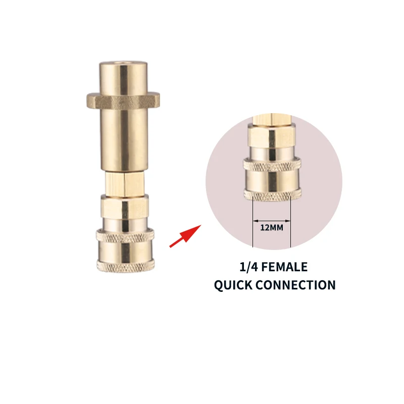 Adapter For High Pressure Washer Machine Quick Connector 1/4\