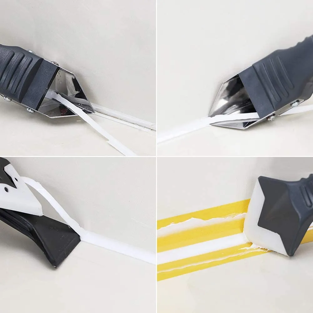 جديد سيليكون مزيل Caulk التشطيب مانع التسرب السلس مكشطة الجص عدة أدوات مع شريط حشو البلاستيك طقم أدوات يدوية ملحق