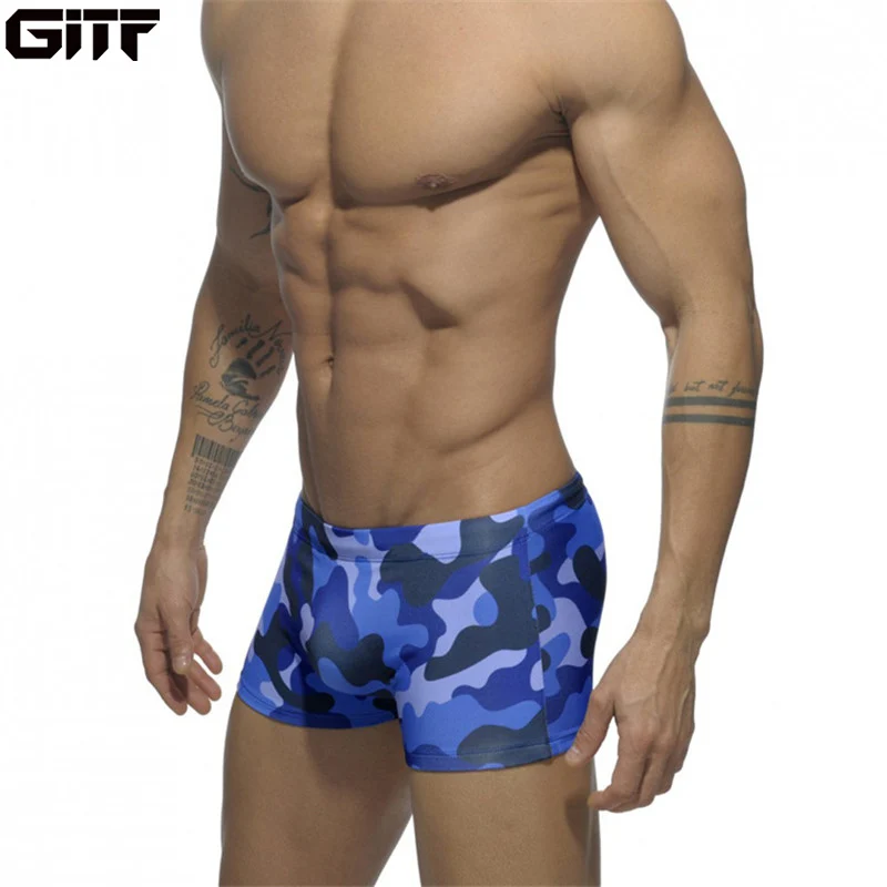 GITF men running shorts Quick-drying Camouflage Gym Training Shorts mens Beach Sports Casual Clothing Fitness Running Shorts men