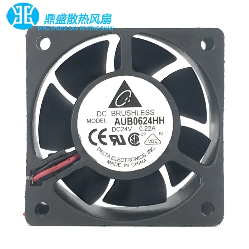 

New original AUB0624HH 6025 6cm 24V 0.22A gale volume inverter cooling fan