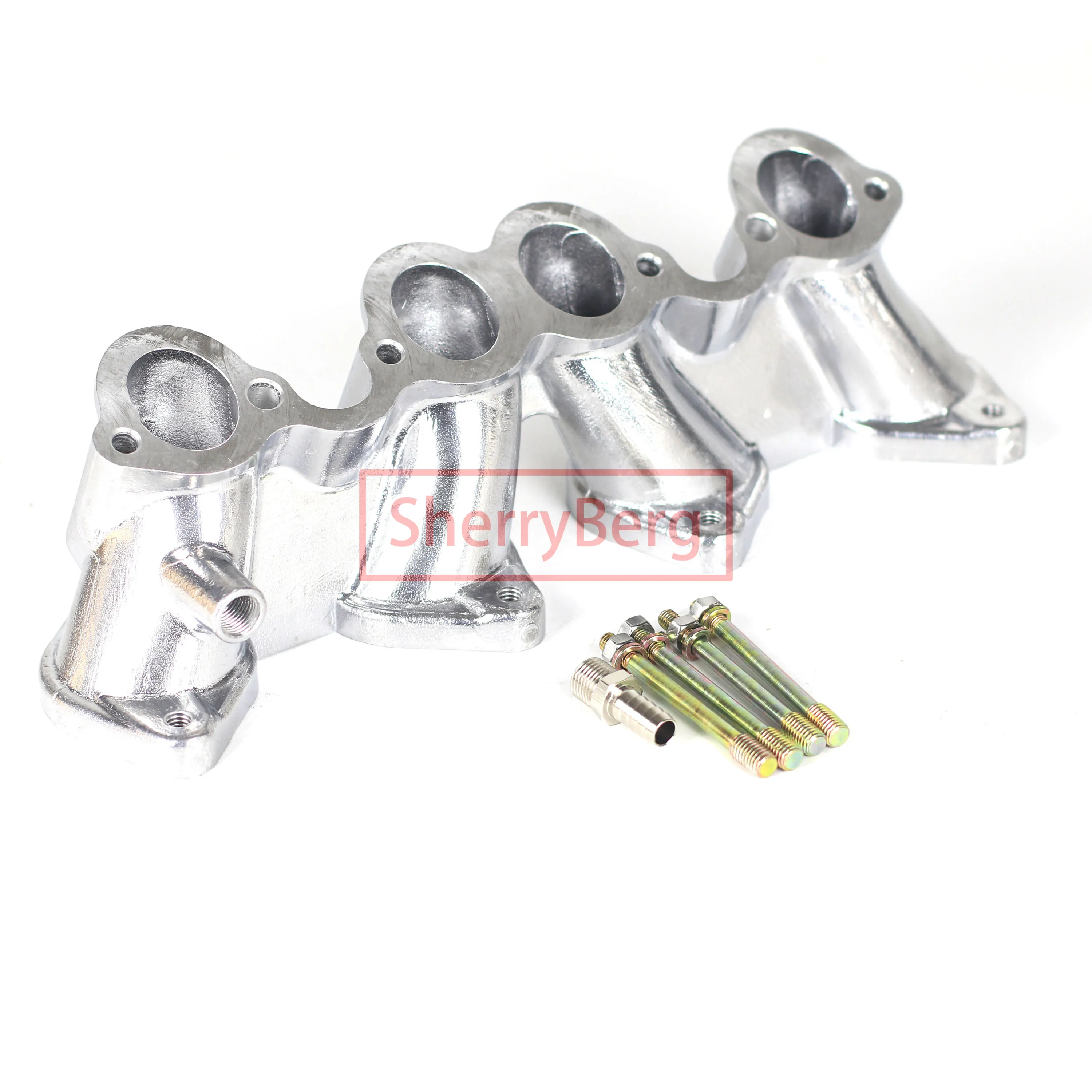 SherryBerg MANIFOLD FOR VW GOLF/POLO 1.1 / 1.3 INLET  MK2 Weber DCOE Manifold Adapter DELLORTO DCOE/DHLA TWIN CARBS Carburettor