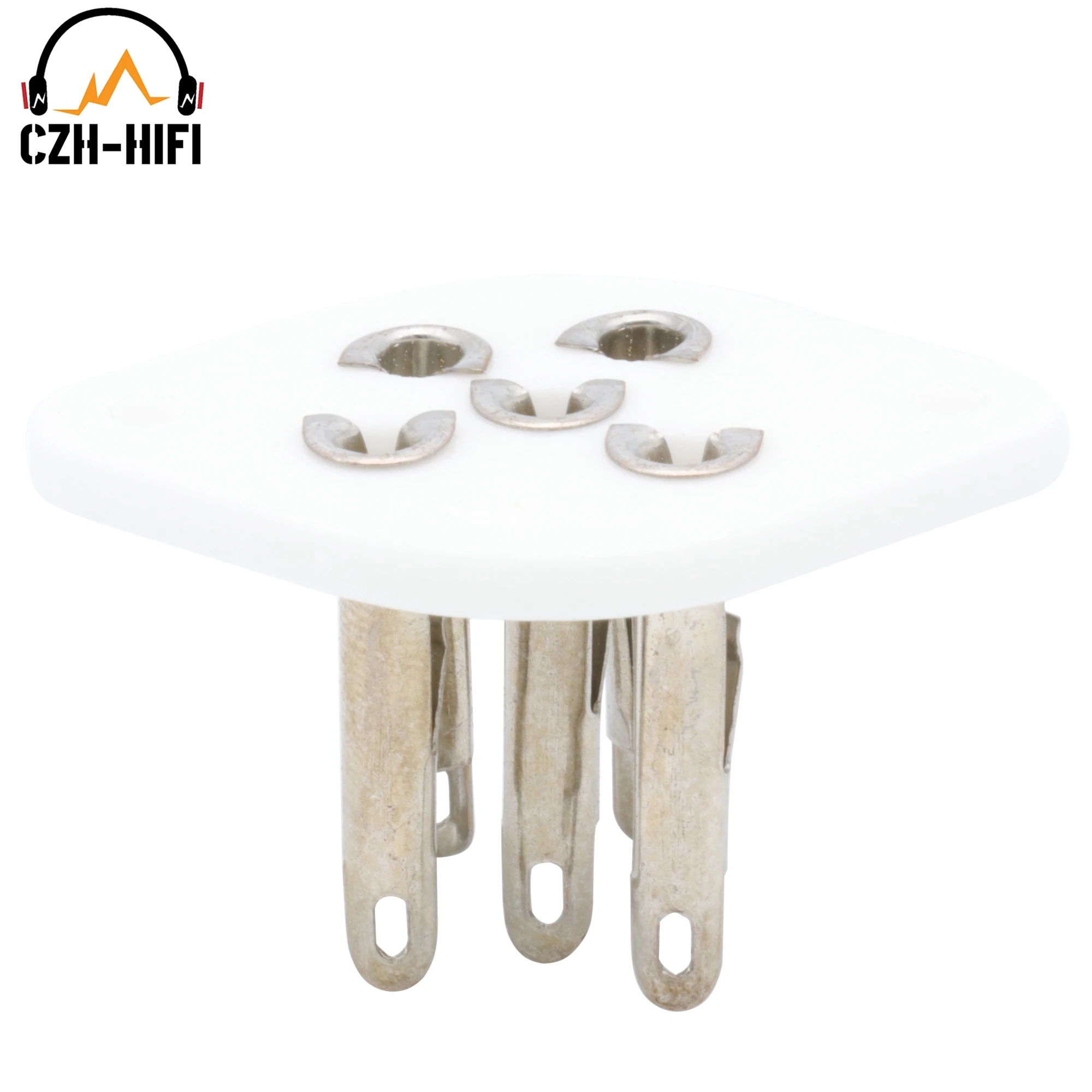 1pc 5pin O5A Ceramic Tube Socket Valve Base For PX4 PX25 1701 PX5 PA40 RE134 RE144 REN804 Vintage Audio Amplifier DIY HiFi