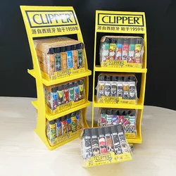 Clipper mola accendino A benzina originale torcia in Nylon tasca antincendio gratuita accendino A Gas ricaricabile usa collezione regalo una scatola