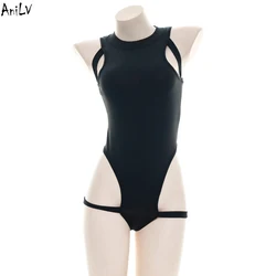 AniLV NieR Automata YoRHa Type A No. 2 Bodysuit Swimsuit Uniform Costume one-piece Swimwear Pool Party Cosplay