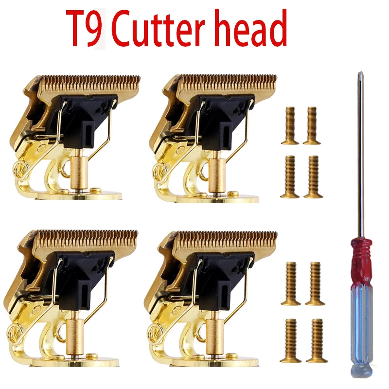 2022 USB 0mm T9 Hair Clipper Professional Baldheaded Electric hair Cordless Shaver Trimmer Men Barber Hair + cutter head