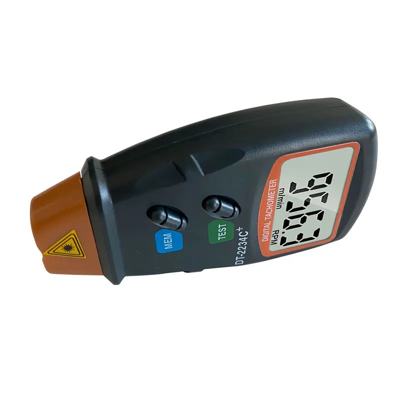 Laser Tachometer Non Contact Laser Photo Tachometer Digital RPM Tach Digital Speedometer Speed Gauge Tester Meter Engine