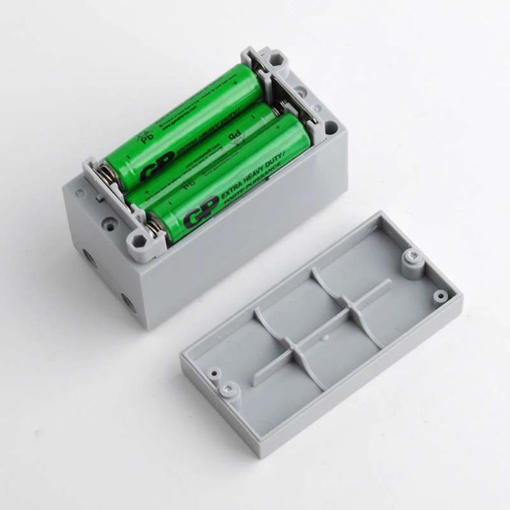 2PCS AAA Battery Case Box for Technical Power Functions MOC Parts compatible with legoeds Building Blocks for DIY Train Car Set