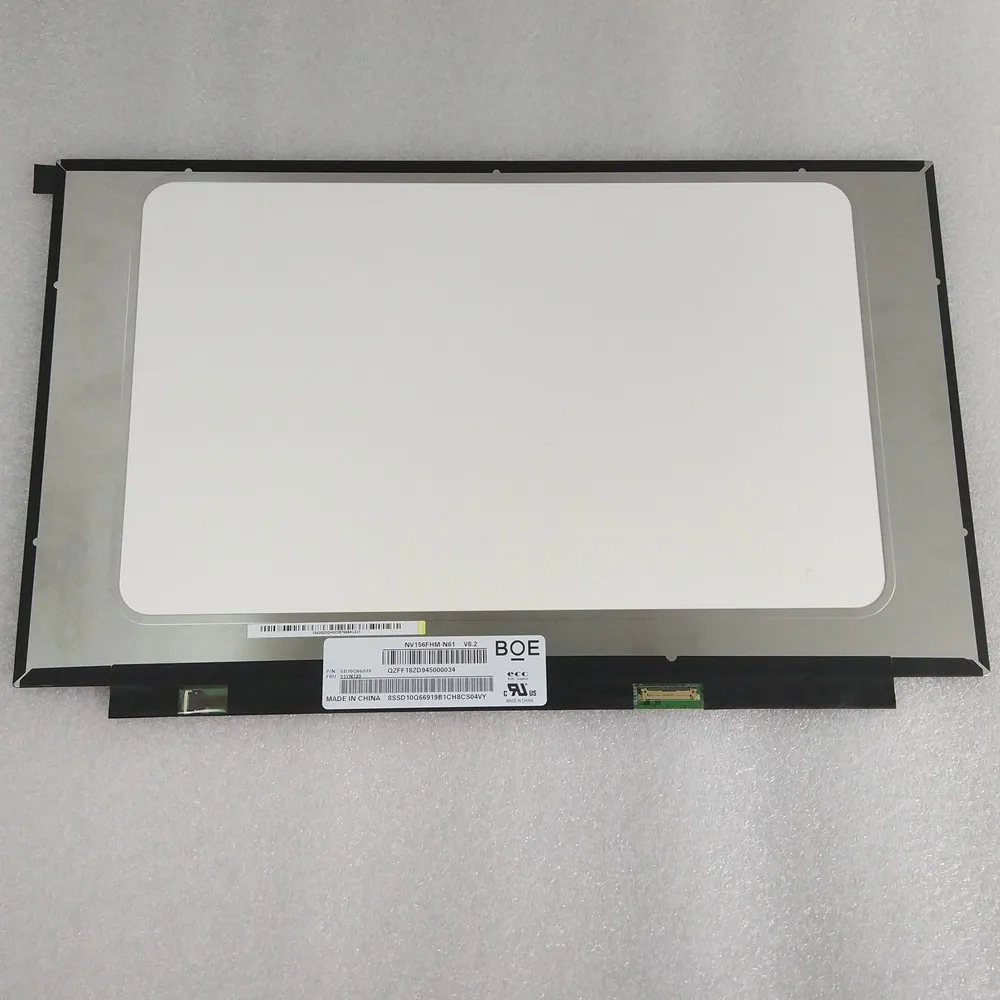 15.6 Inch Lcd Display Modules LP156WFF-SPF1 SPR1 M156NWF7-R3 N156HCE N156HCA-EN1 NV156FHM-N61 N6A 72% 30pins EDP 1920*1080