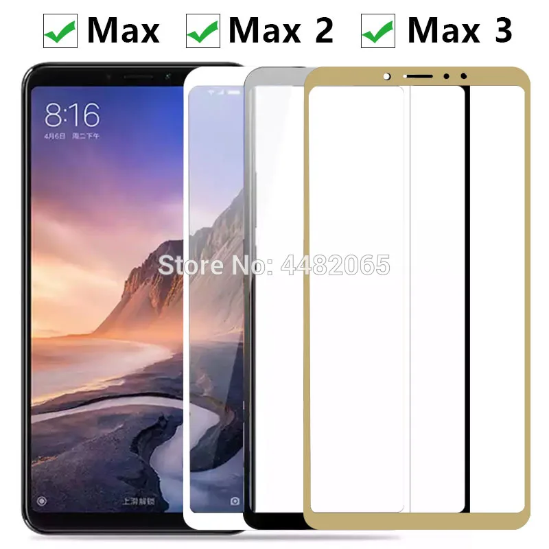 Protective Glass For Xiaomi Mi Max 3 2 1 Tempered Glas Screen Protector Case On The Ksiomi Xiomi Xaomi Max3 Max2 Protect Film 9H