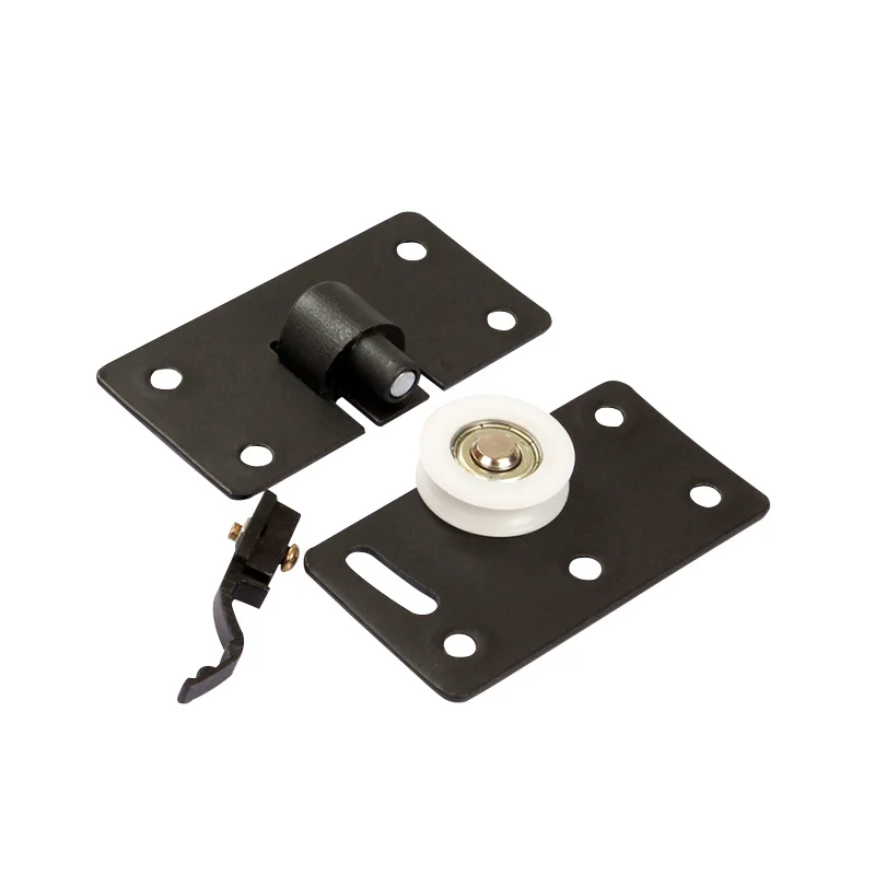 1set Sliding Door Wheels Rollers Pulleys Runners for Cupboard Wardrobe Cabinet Smoothly Mute Nylon Wheels wardrobe door roller