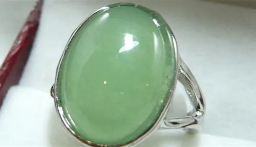 

brinco brincos Hot sale Stunning light green gem bead ring(#6,7,8,9) # for women jewelry