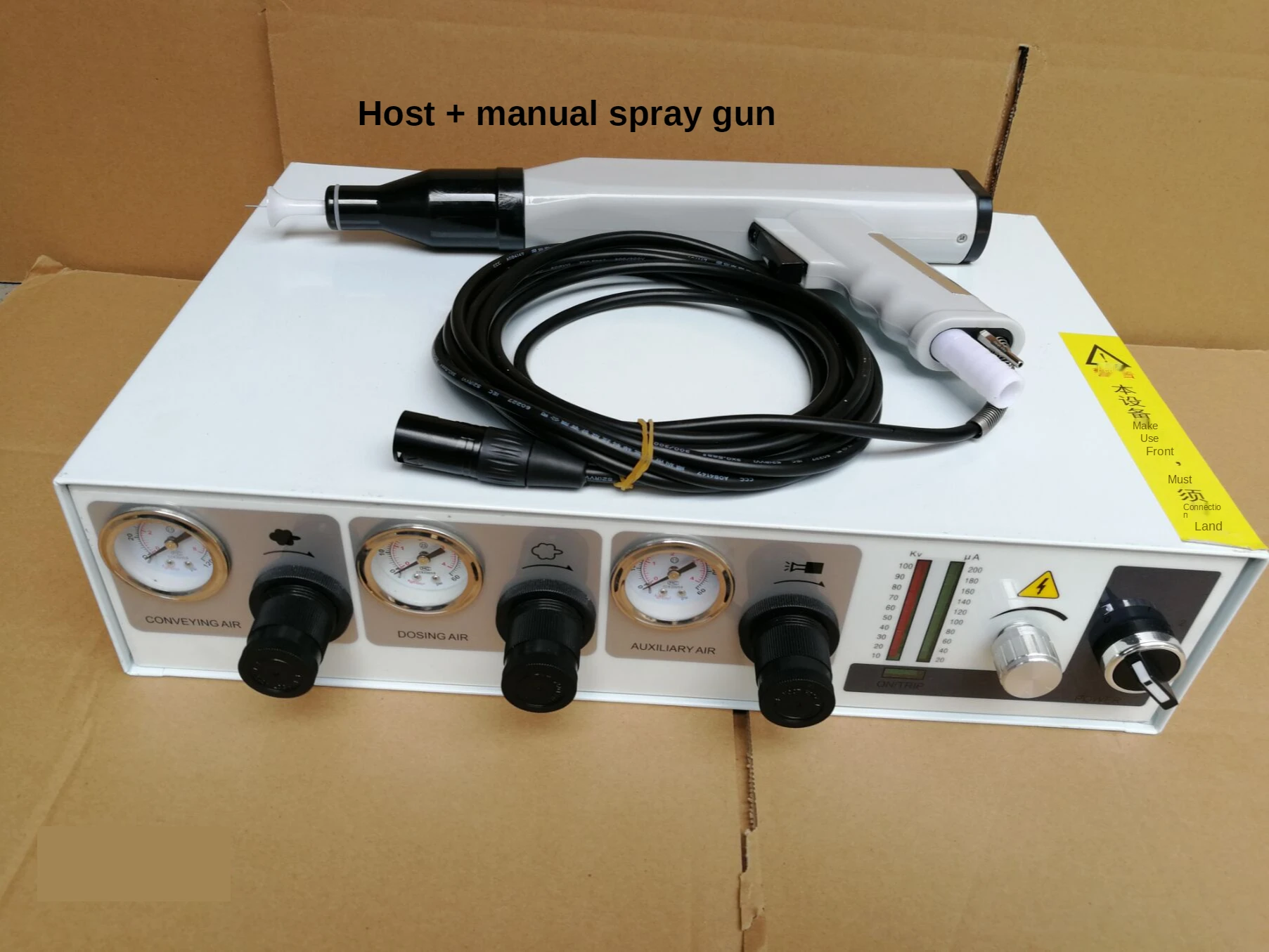 

Electrostatic spraying machine Manual spraying machine Automatic spraying equipment Powder spraying machine High voltage