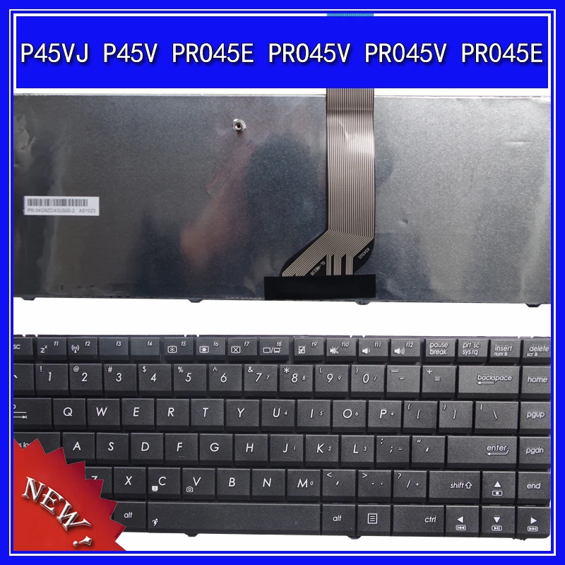 Laptop Keyboard For ASUS P45VJ P45V PRO45E PRO45V PR045V PR045E Notebook Replace US Keyboard