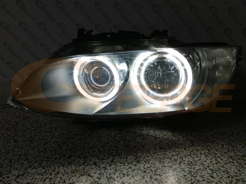 For BMW 3 Series E90 E91 E92 E93 M3 2007 - 2013 Xenon Headlight Excellent Ultra Bright CCFL Angel Eyes Kit Halo Rings