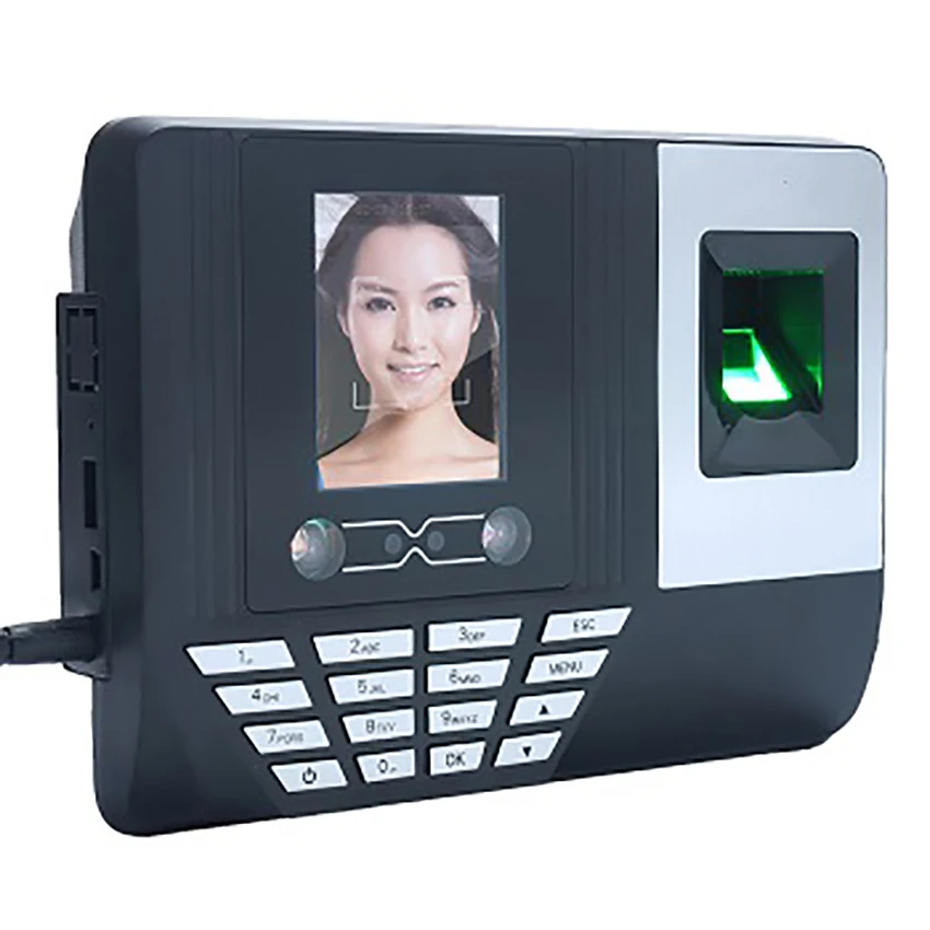 Imagem -02 - Biométrico Fingerprint Time Clock Employee Checking-in Recorder U-disc Clock Machine