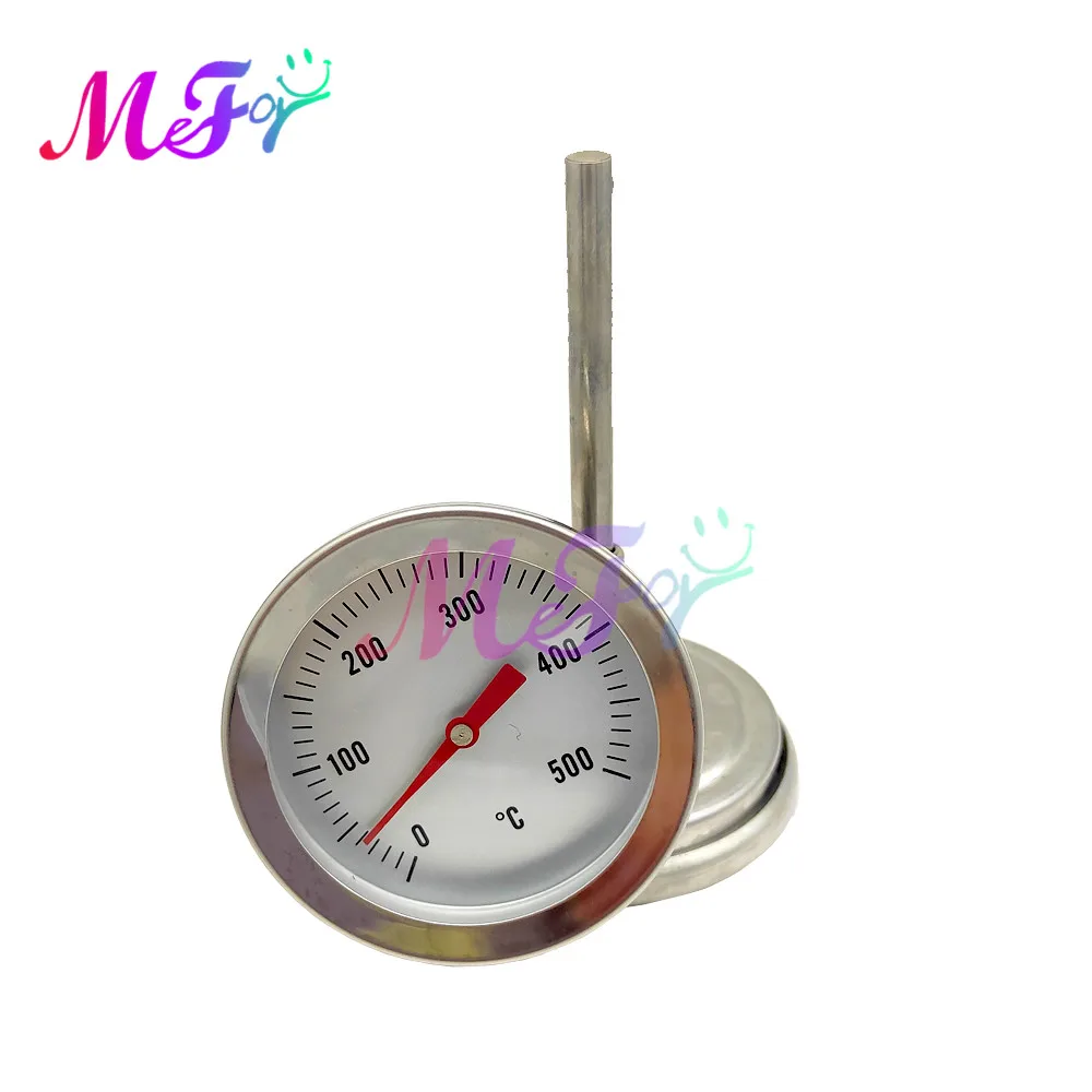 0-500℃ Stainless Steel Oven Cook Thermometer Metal Temperature Gauge Test Mini Thermometers Grill for Home Kitchen Food Meat