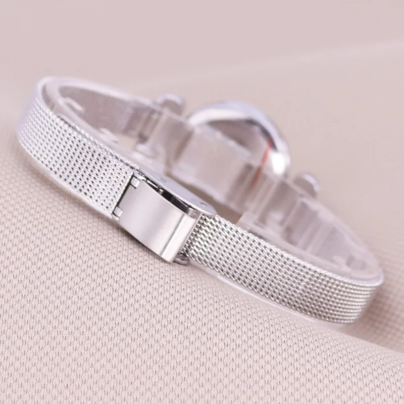 Small Julius Lady Women's Watch Retro Clock Japan Quartz Fashion Hour Dress Stainless Steel Bracelet Girl's Birthday Gift No Box