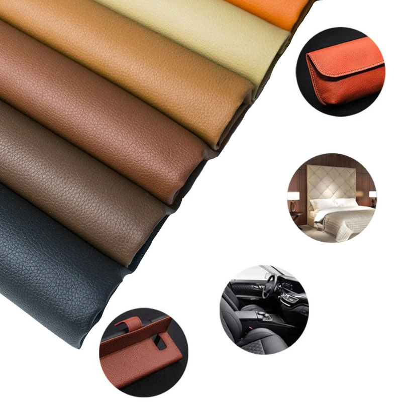 50x160cm Artificial PU Leather Simulation Skin for Furniture Sewing Bag Sofa Car DIY Material Leather Chair Faux Leather Fabric