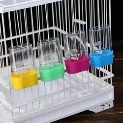 1Pcs Automatic Drinker Bird Supplies Feeder Drinking Cup Water Waterer Clip Pet Dispenser Bottle Bowls Pet Parrot 1 Pcs
