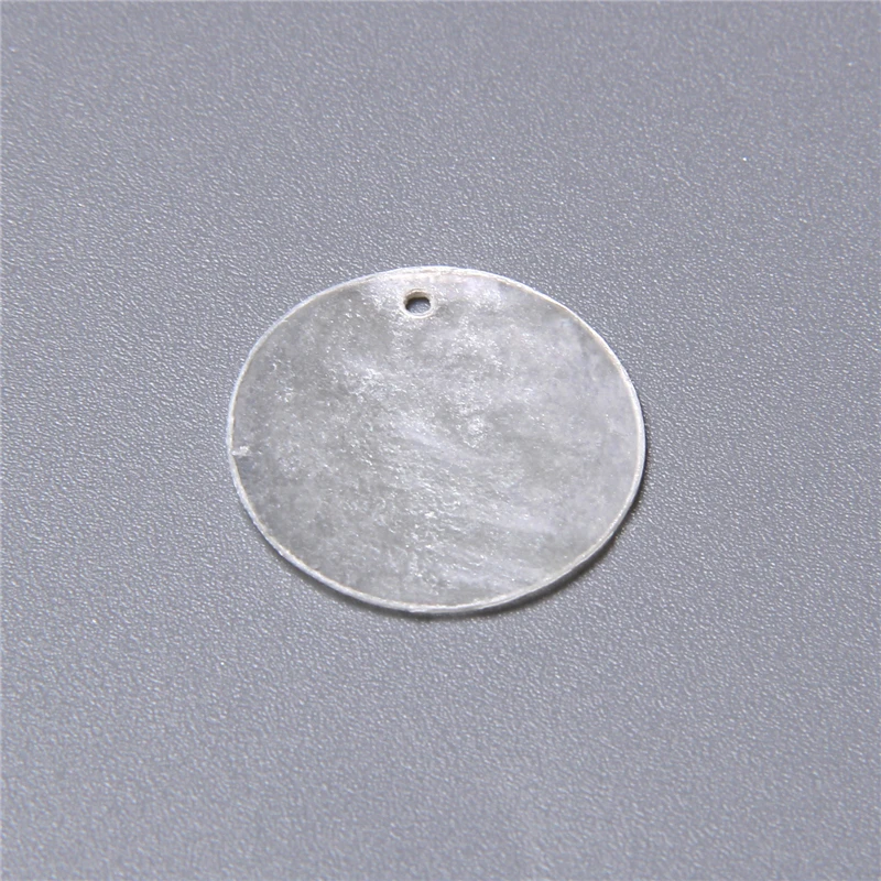 Natürliche transparente runde Muschelstücke für die Schmuckherstellung, Ohrringe, lose Bulk-Muschel-Charm-Perlen, Zubehör, handgefertigter Schmuck zum Selbermachen – Detail 18