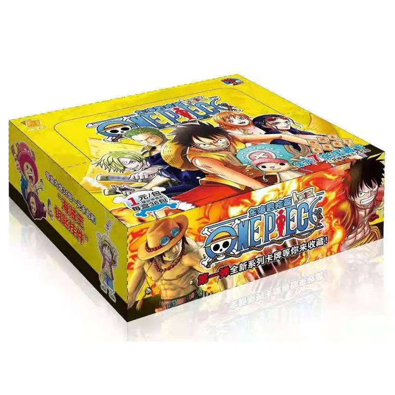 One Piece Collection Card Luffy Zoro Sanji Nami Letters Games Children Anime Peripheral Collection Kid\'s Gift Playing Card Toy