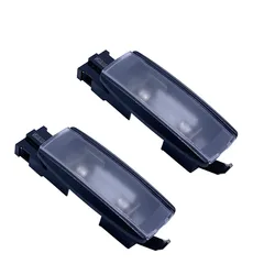 2Pcs Black Interior Dome Map Light for POLO CC EOS Golf Jetta Passat Tiguan Bettle Touran 1KD 947 109A 1K0947109 1K0 947 109