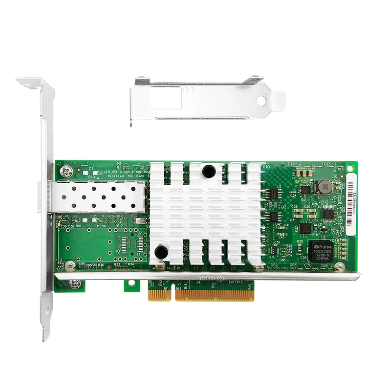 X520-DA1 Intel 82599EN Chipset Single Port SFP+ 10/1Gb Ethernet Server Network Card PCIe 2.0 x8 Low Profile & Full height