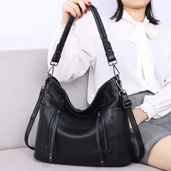 Borse di lusso Borse da Donna Progettista Del Cuoio Genuino Tote Borse Per Le Donne di Spalla Crossbody Borsa Delle Signore di Sacchetto di Modo Borsa di Grandi Dimensioni