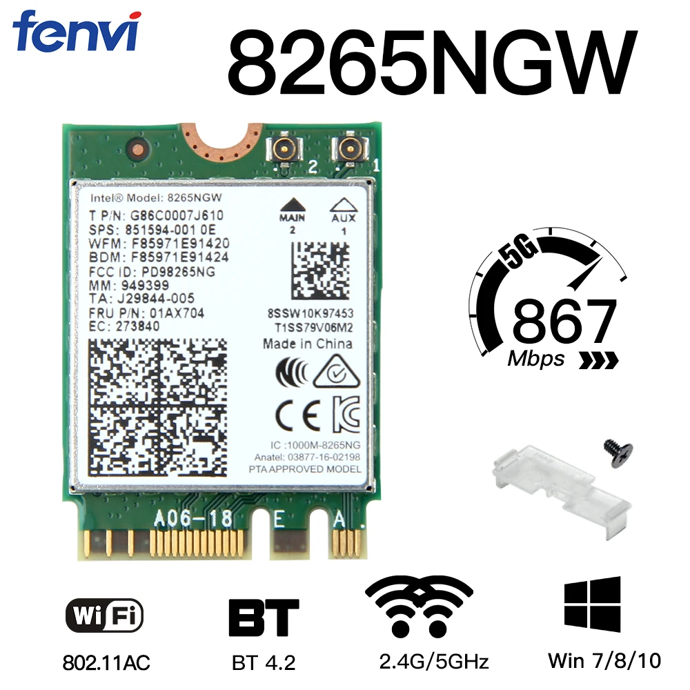 

Беспроводная Wi-Fi карта Fenvi, 4,2 Мбит/с, 2,4 ГГц