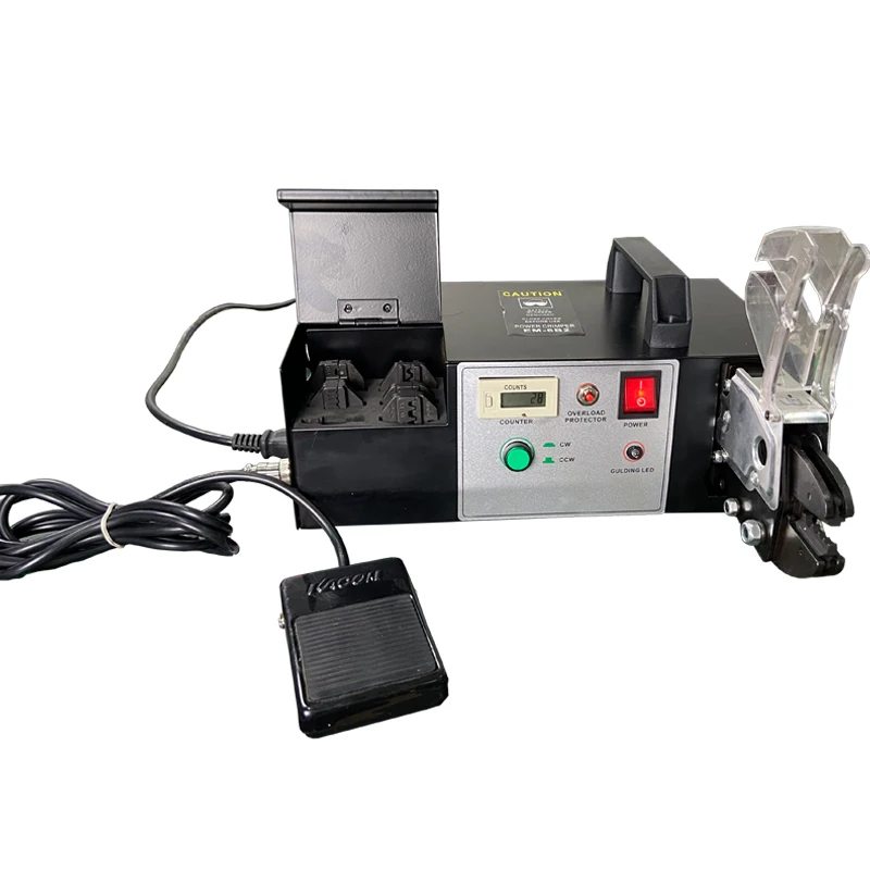 

Electric Type Crimping Machine For Tubular Insulated Terminals Single-Grained Terminal With Exchangeable Die Sets