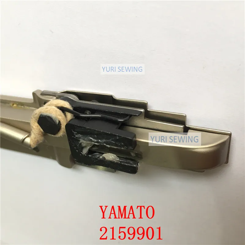 Imagem -02 - Yamato Az6020 7000 8000 8020 k2 Cortador Lateral Pneumático Asm Overlock 2159901 Corrente Cortador de Linha Peças da Máquina de Costura Industrial