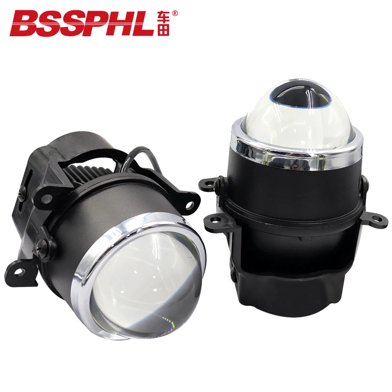 BSSPHL Car-styling Retrofit light HD 3.0 Bi-xenon LED fog lamp lens fit for Peugeot 206 207 307GT/XT 308 4007 4008 DF Peugeot