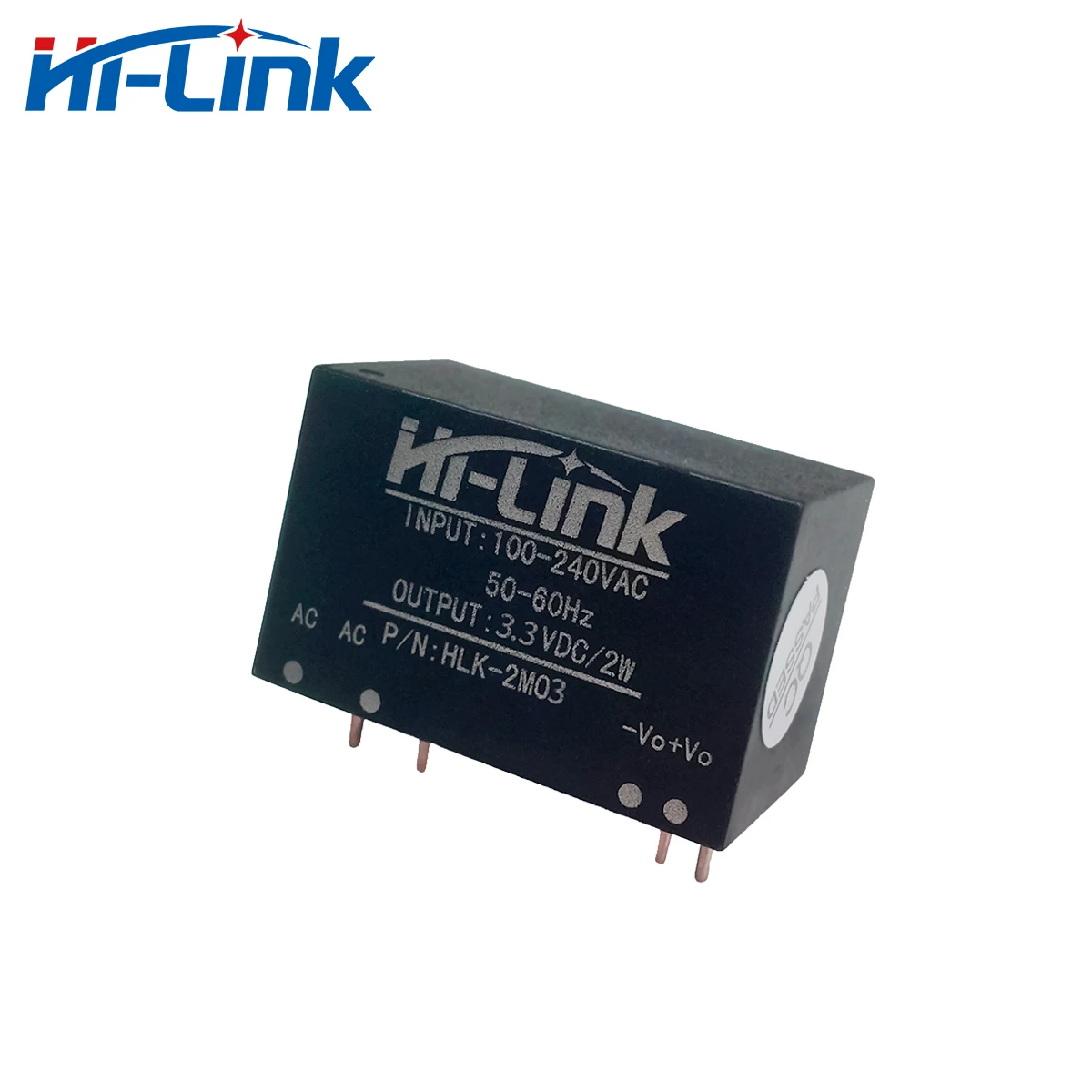 Free Ship Hi-Link Original 220V to 2W 3.3V 600mA HLK-2M03 AC DC Power Supply Module