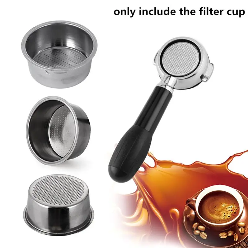 Coffee Filter Cup 51mm Pressurized Filter Basket For Breville for Delonghi Filter Krups Coffee Products Kitchen Accessories