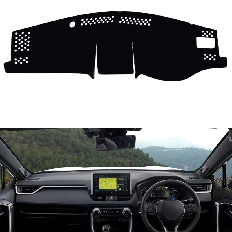 For Toyota Rav4 XA50 2019 2020 RAV 4 XA 50 Right and Left Hand Drive Dashboard Covers Mat Shade Cushion Pad Carpets Accessories